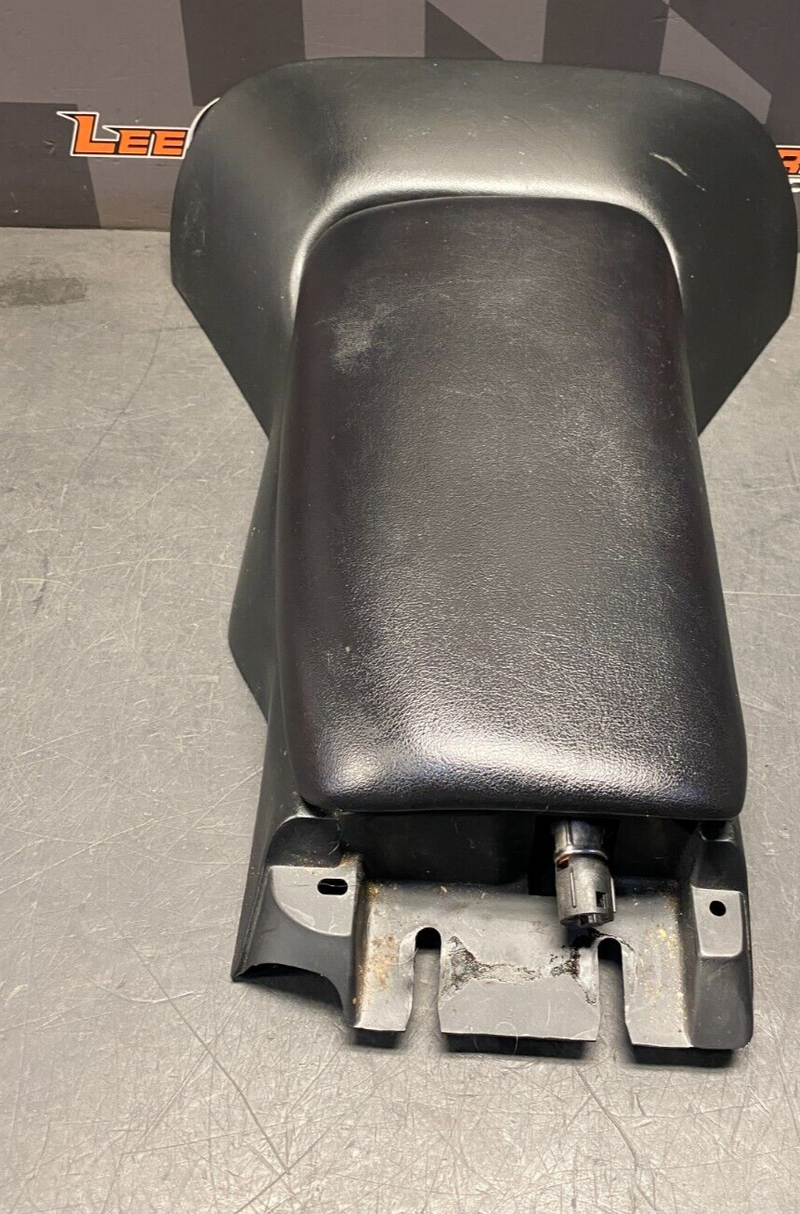 2001 CORVETTE C5 Z06 OEM BLACK LEATHER CENTER CONSOLE ASSEMBLY USED