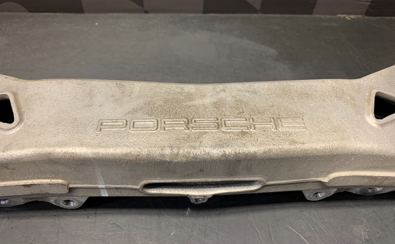 2014 PORSCHE 911 991 GT3 OEM ENGINE SUBFRAME CENTER BRACKET BRACE MOUNT