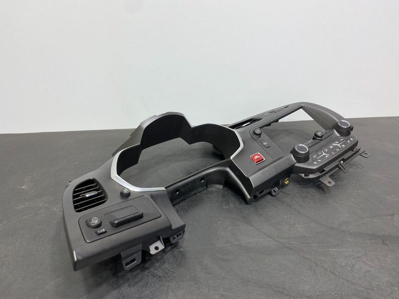 2015 CORVETTE C7 Z06 OEM CENTER CONSOLE RADIO SURROUND CLUSTER SURROUND USED