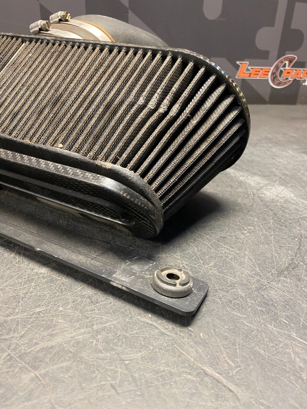 2005 CORVETTE C6 K&N COLD AIR INTAKE CARBON FIBER FILTER WITH BRIDGE PIPE USED