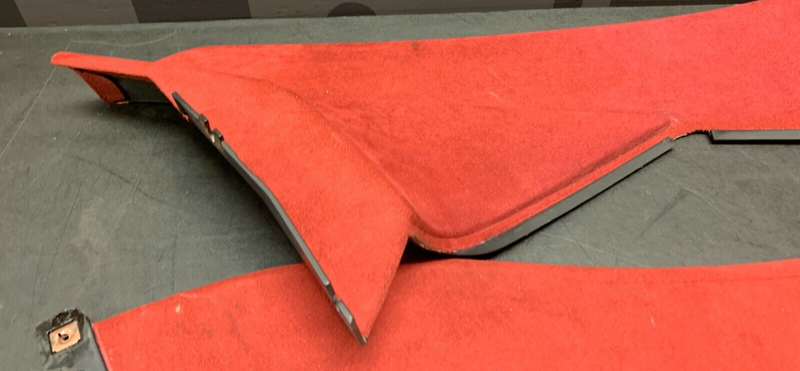 2006 PONTIAC GTO OEM RED SUEDE CENTER CONSOLE KNEE SIDE PANELS