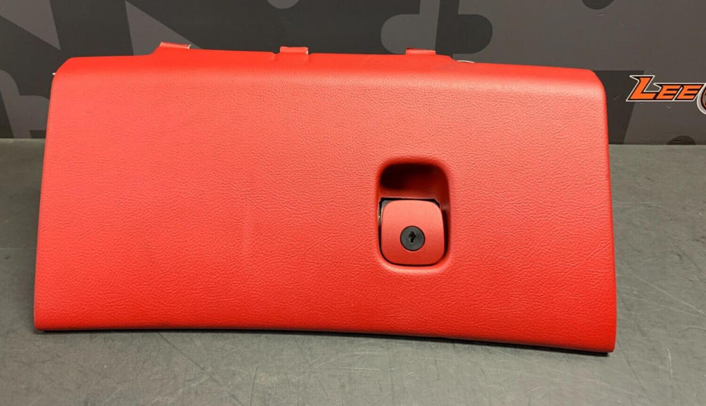 2008 CORVETTE C6 OEM RED GLOVE BOX