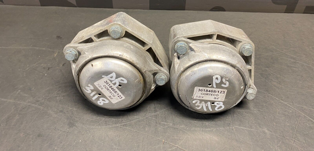 2007 PORSCHE 911 TURBO 997 OEM ENGINE MOUNTS PAIR DR PS USED