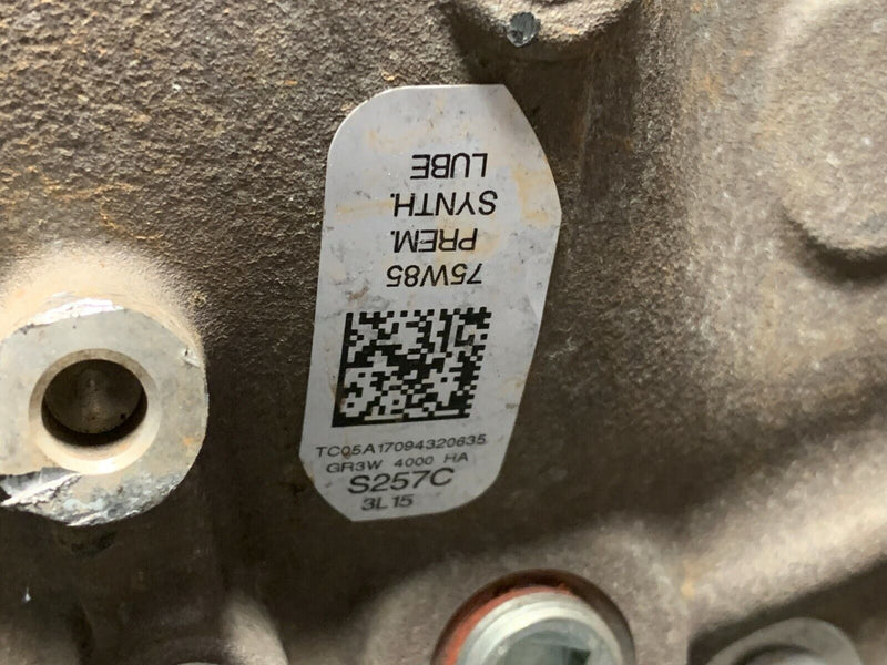 2017 FORD MUSTANG GT OEM REAR DIFF DIFFERENTIAL -DAMAGED- 3.15