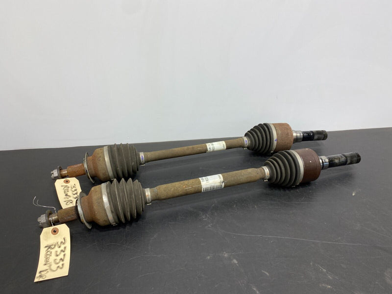 2016 FORD MUSTANG GT OEM REAR CV AXLES PAIR DRIVER PASSENGER AXLE USED