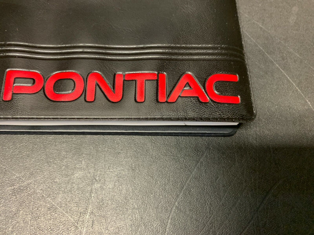 2006 PONTIAC GTO OEM OWNERS MANUAL