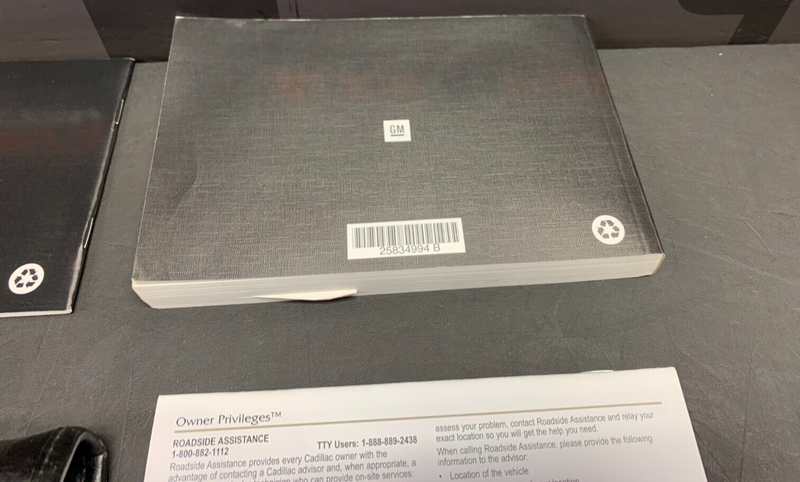 2010 CADILLAC CTSV CTS-V OWNERS MANUAL BROCHURE SET USED OEM