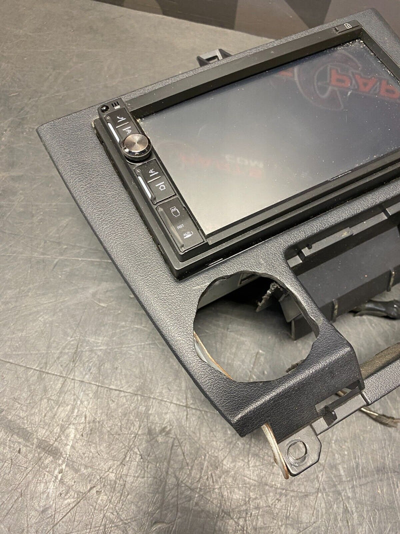 1998 NISSAN 240SX JOYBRING DOUBLE DIN HEAD UNIT WITH SURROUND USED *MODIFIED*