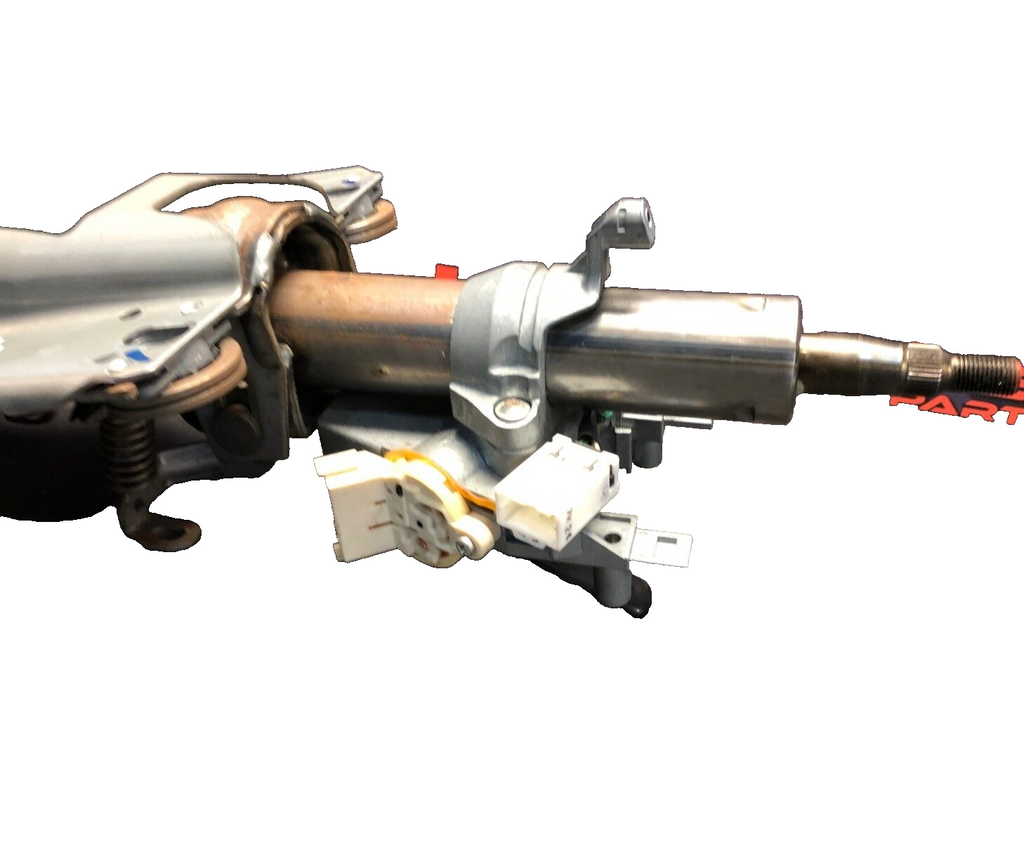 2008 MITSUBISHI EVOLUTION EVO X 10 OEM STEERING COLUMN W/ IGNITION SWITCH