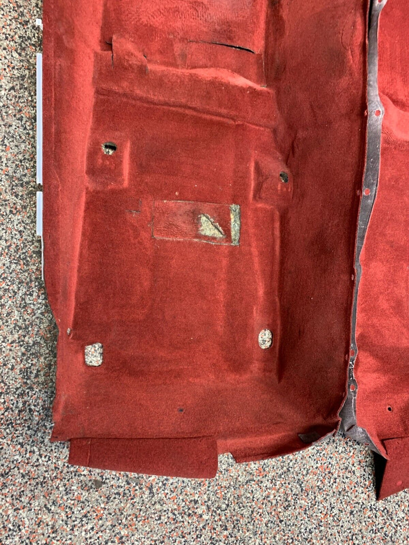 2000 HONDA S2000 AP1 OEM CARPET RED DRIVER PASSENGER USED **SEE PICS**