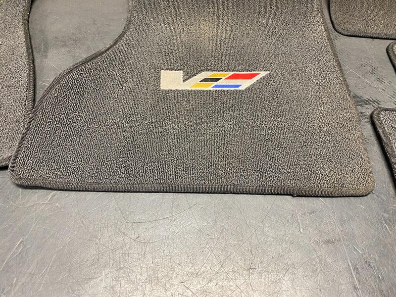 2005 CADILLAC CTS V CTS-V LLOYD FLOOR MATS FRONT REAR WITH V LOGO USED