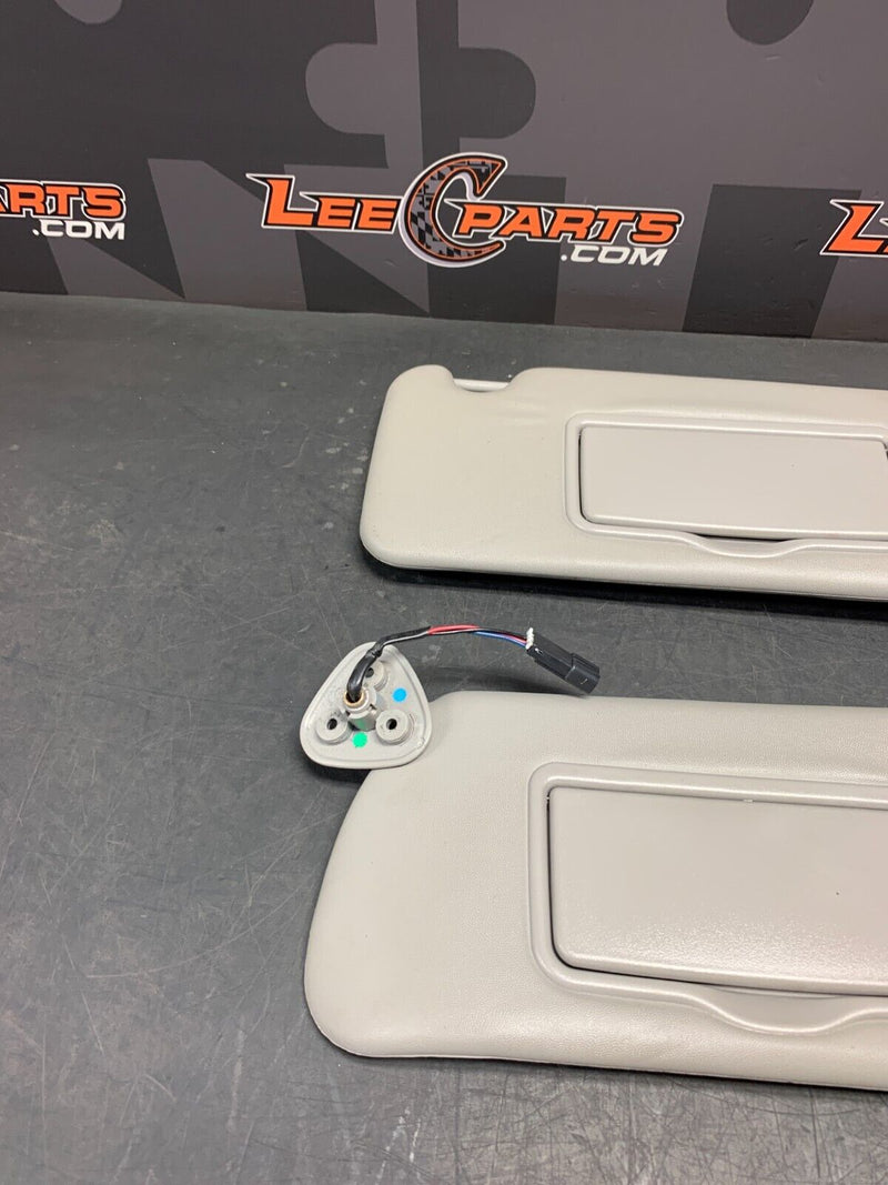 2004 CADILLAC CTS V CTS-V SUNVISORS PAIR GARAGE BUTTONS OEM 74k MILES!