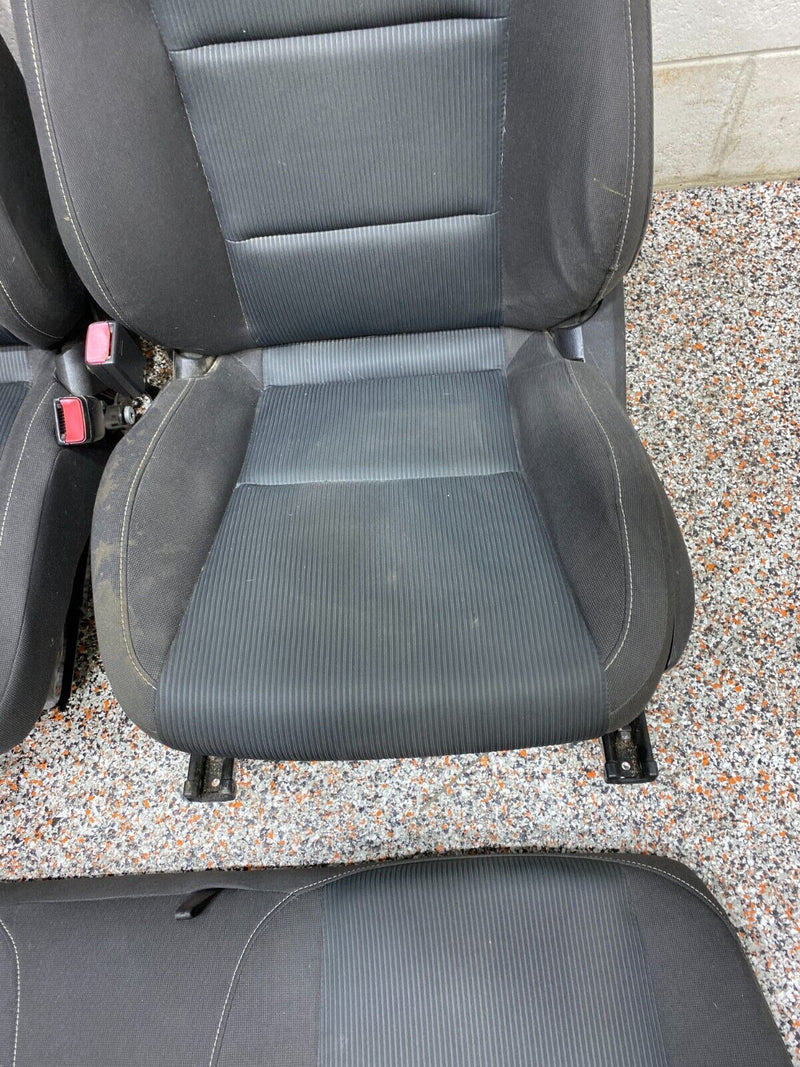 2010 CAMARO SS OEM SEAT SET FRONT REAR BLACK CLOTH SEATS NICE CONDITION! USED