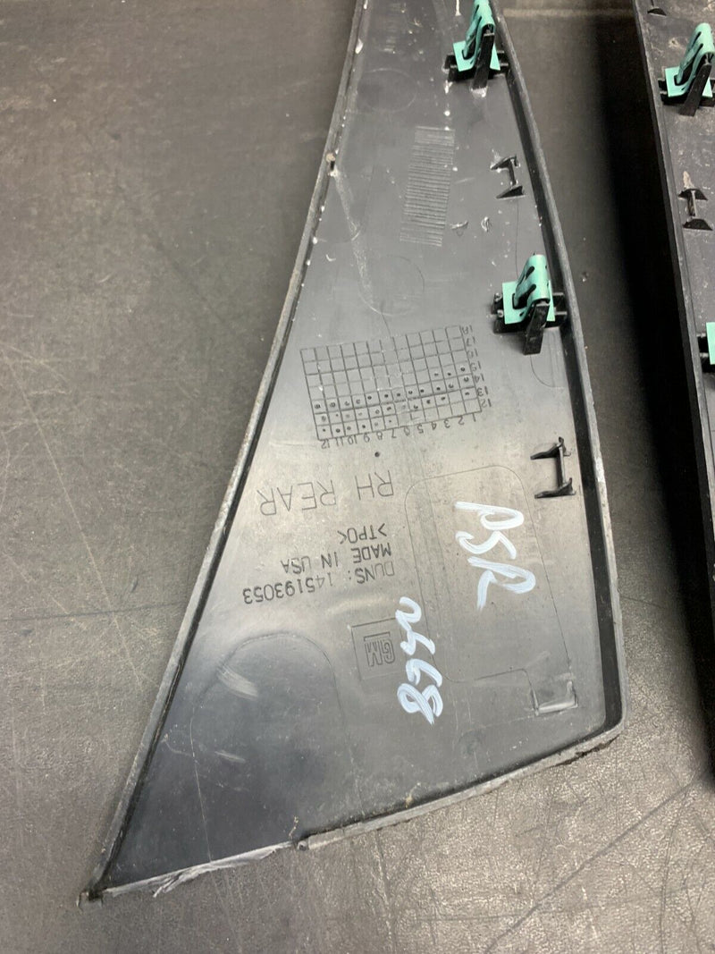 2015 CORVETTE C7 Z06 OEM PASSENGER DRIVER REAR COVER PANELS