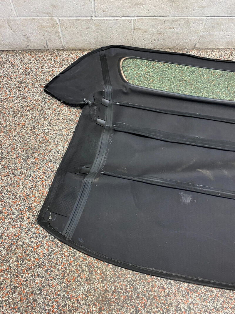 2007 CORVETTE C6 OEM BLACK CONVERTIBLE SOFT TOP GLASS WINDOWUSED