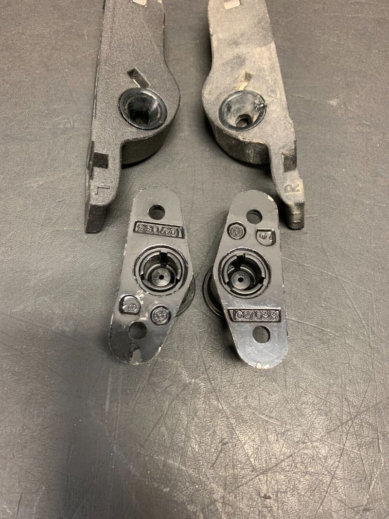 2007 CORVETTE C6 OEM TARGA TOP LATCH MOUNTS BRACKETS STRIKERS