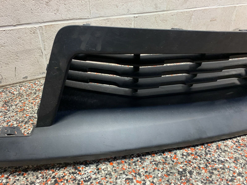 2014 CHEVROLET CAMARO ZL1 OEM FRONT BUMPER LIP GRILLE VALANCE