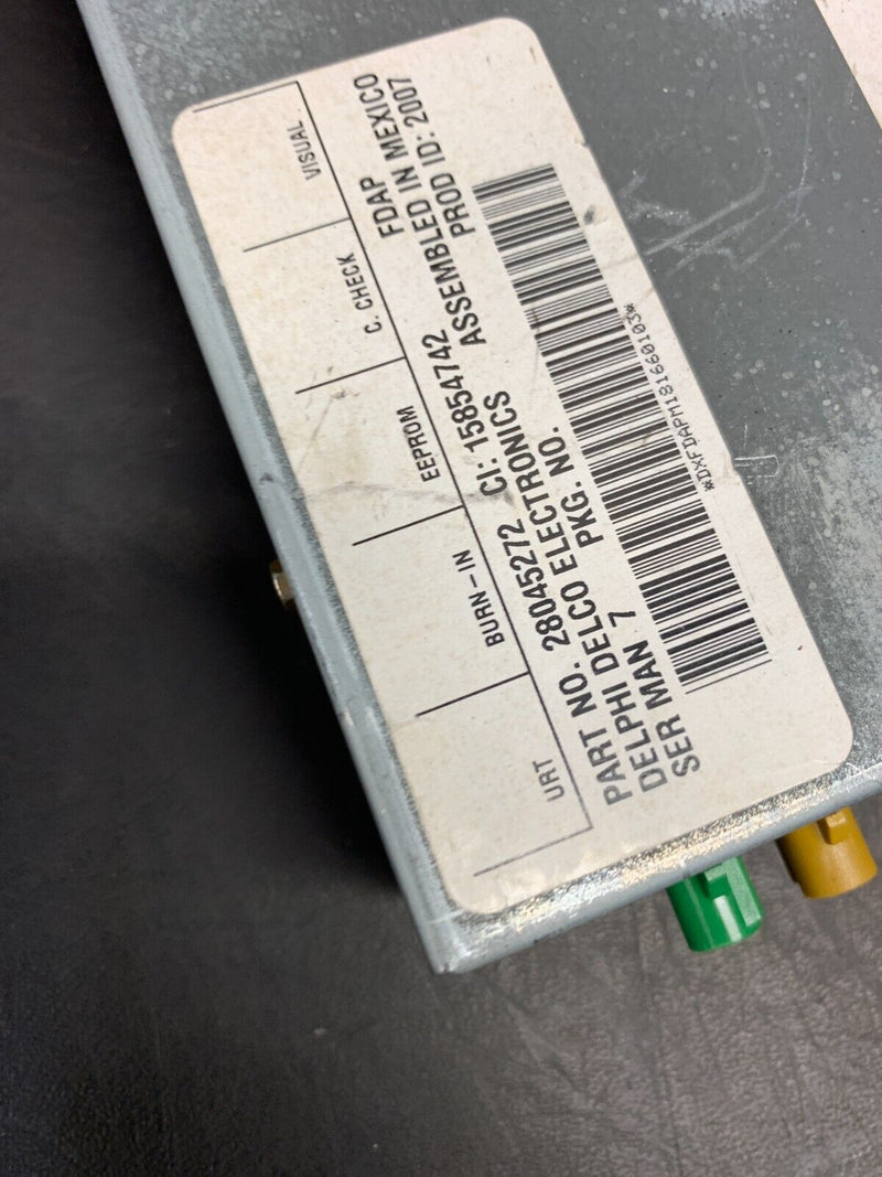2009 CORVETTE C6 OEM XM SATELITE RADIO MODULE 15854742  USED