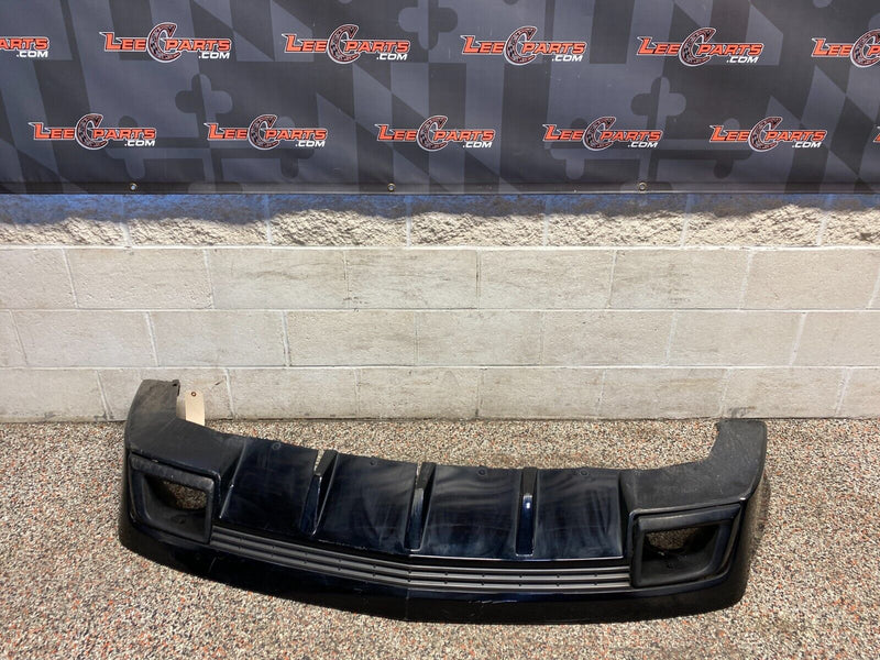 2010 CHEVROLET CAMARO SS OEM REAR GROUND EFFECTS AERO KIT REAR BUMPER DIFFUSER