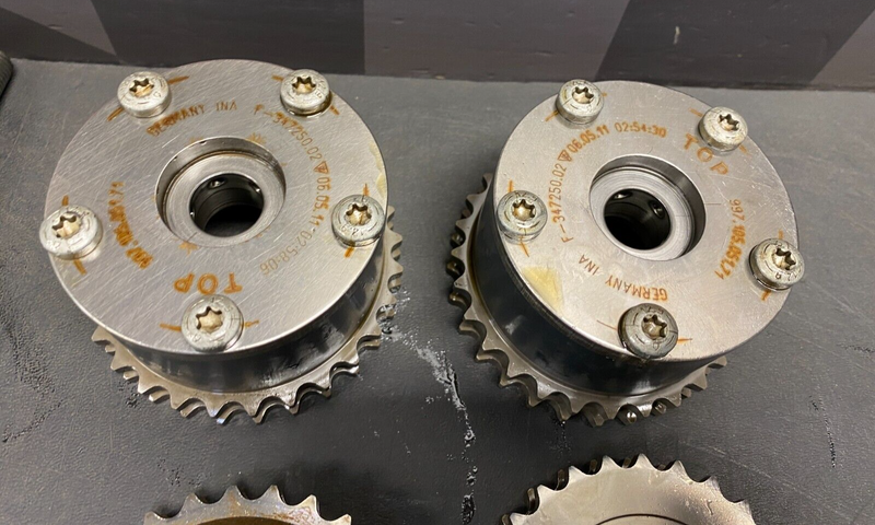 2007 PORSCHE 911 TURBO 997 OEM CAMSHAFT GEAR TIMING SET USED **READ**