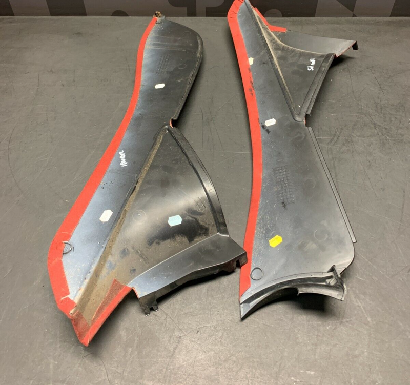 2006 PONTIAC GTO OEM RED SUEDE CENTER CONSOLE SIDE TRIM PANELS