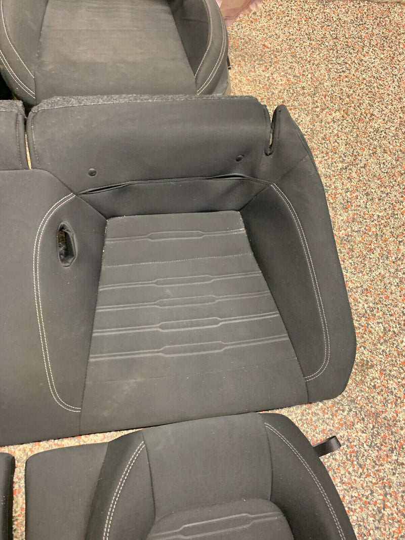 2017 MUSTANG GT OEM SEATS FRONT REAR SET