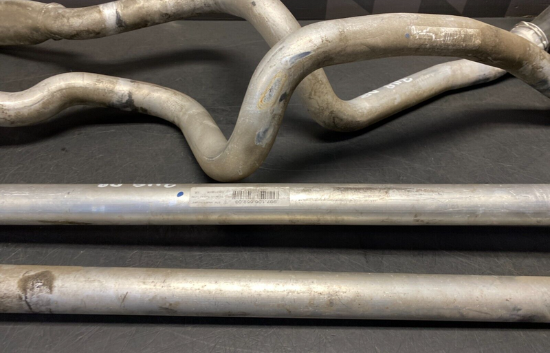 2007 PORSCHE 911 TURBO 997 OEM COOLANT PIPE LINES UNDER CAR HARD LINES USED