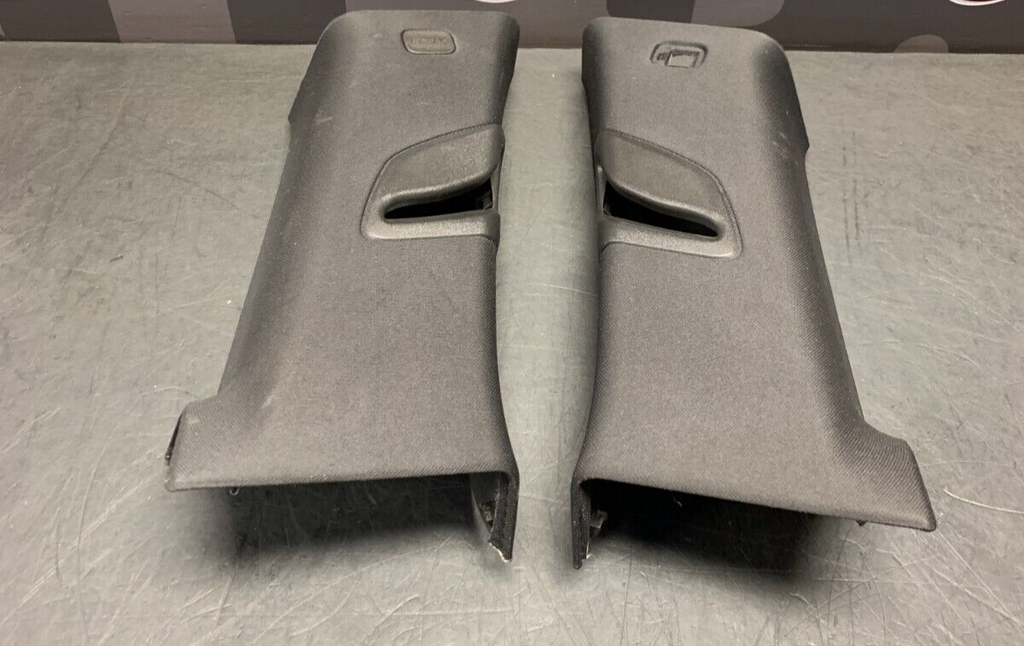2013 CADILLAC CTS V COUPE OEM DRIVER PASSENGER INTERIOR B PILLAR TRIM PANELS