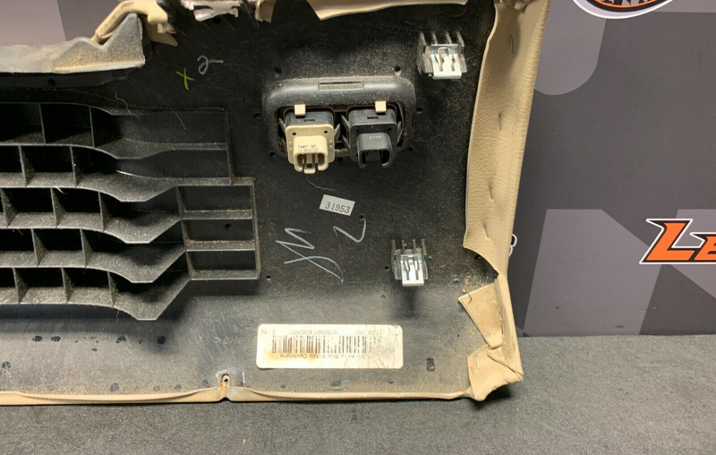 2006 CORVETTE C6 CONVERTIBLE OEM TAN DRIVER KNEE PANEL