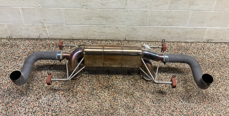 2012 AUDI R8 GT V10 OEM FUCHS MUFFLER CATBACK EXHAUST USED