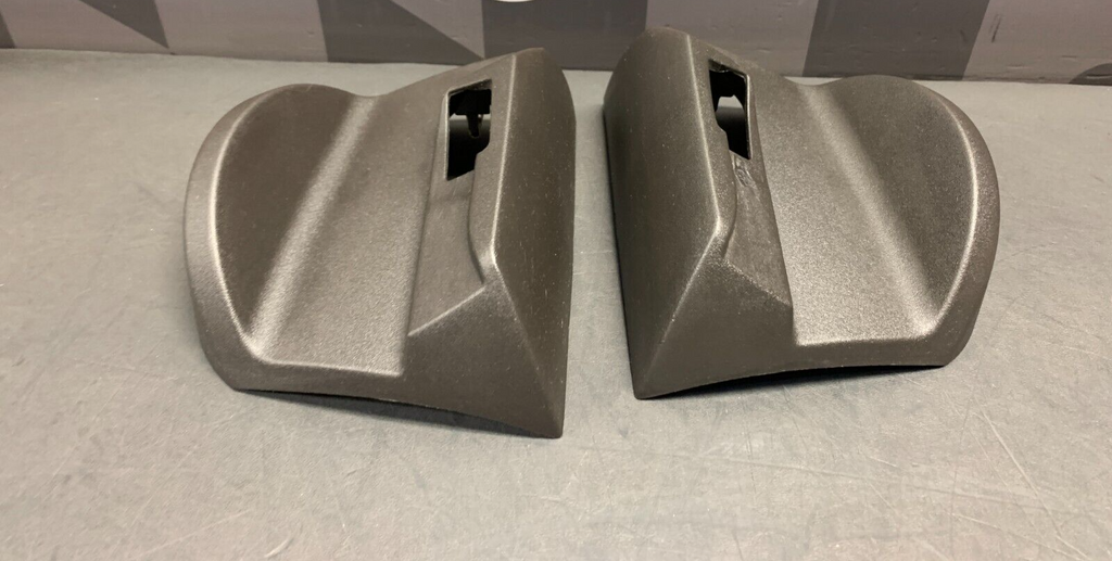 2007 CORVETTE C6 OEM REAR TRUNK TARGA LATCH COVERS PAIR USED