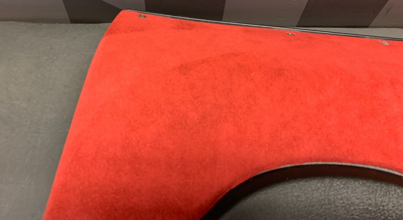 2004 PONTIAC GTO DRIVER KNEE PANEL RED SUEDE USED OEM