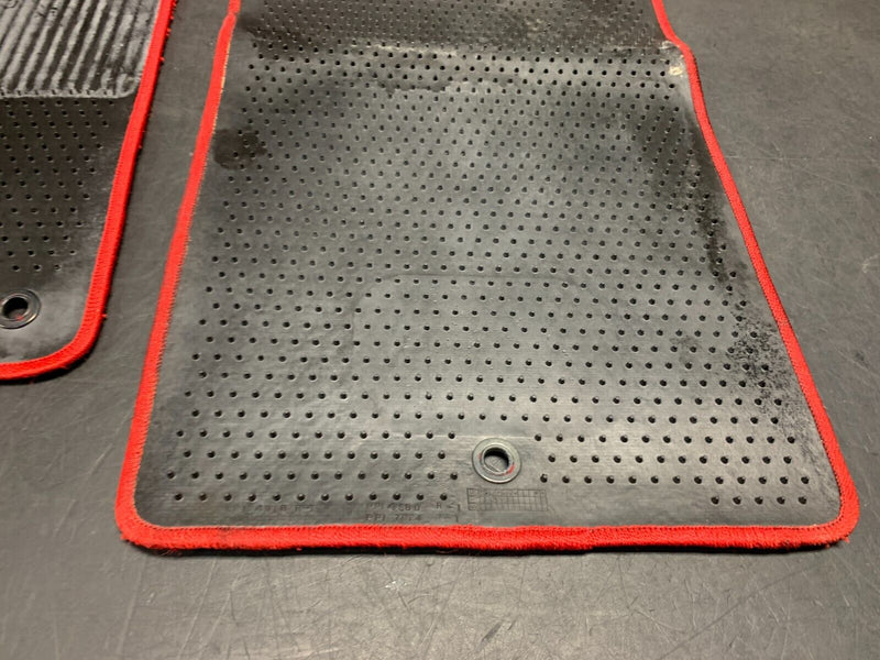 2001 CORVETTE C5 RED FLOOR MATS USED