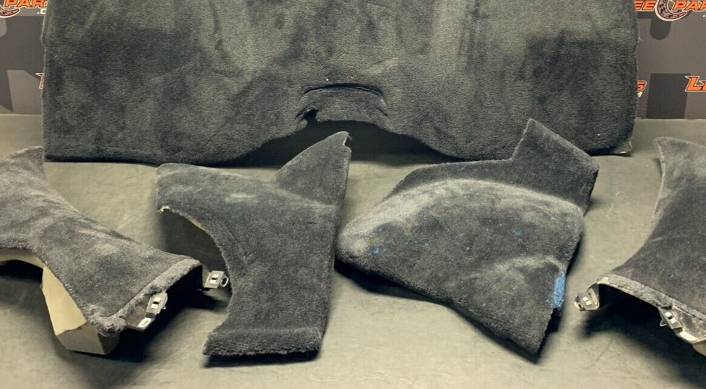 2006 PORSCHE CAYMAN S 987 OEM BLACK CARPET REAR INTERIOR LINER -SEE PICS-