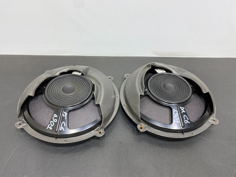 2007 CORVETTE C6 OEM BOSE DOOR SPEAKERS PAIR DRIVER PASSENGER USED