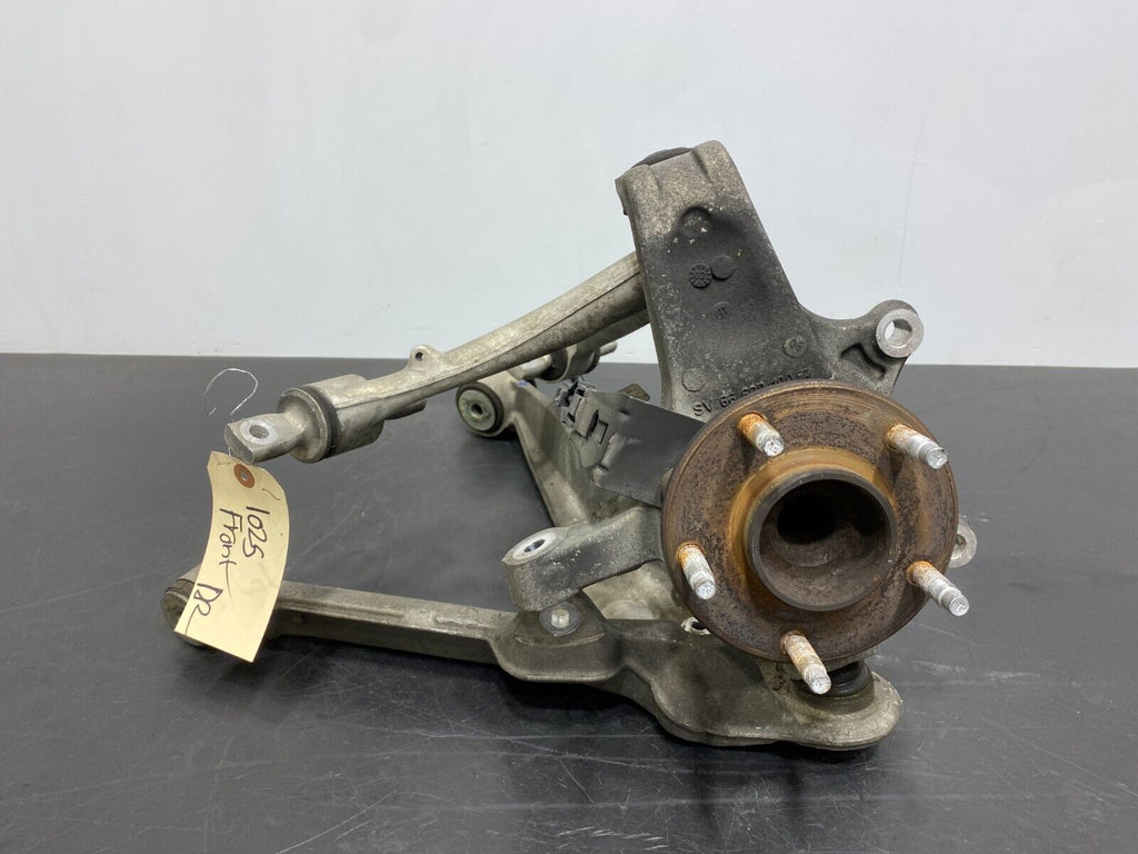 2003 CORVETTE C5 Z06 OEM DRIVER LH FRONT CONTROL ARM CORNER SPINDLE USED 31K