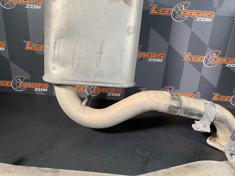 2007 HONDA S2000 AP2 INVIDIA Q300 CATBACK EXHAUST MUFFLERS USED **READ DAMAGE**