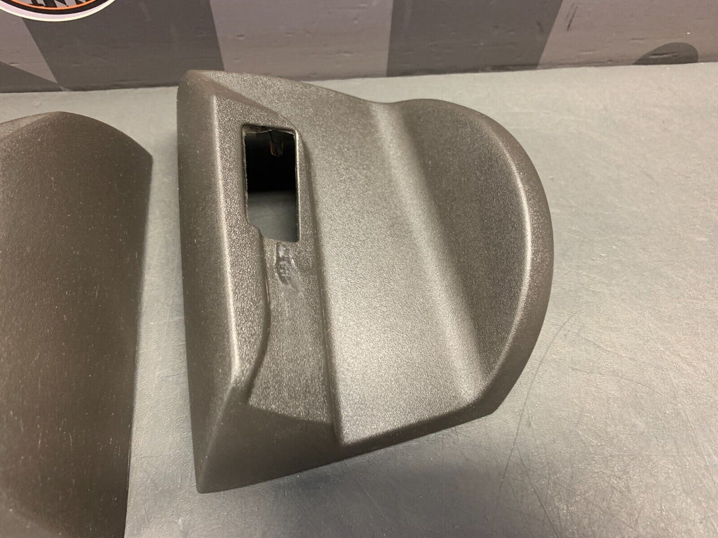 2007 CORVETTE C6 OEM REAR TRUNK TARGA LATCH COVERS PAIR USED