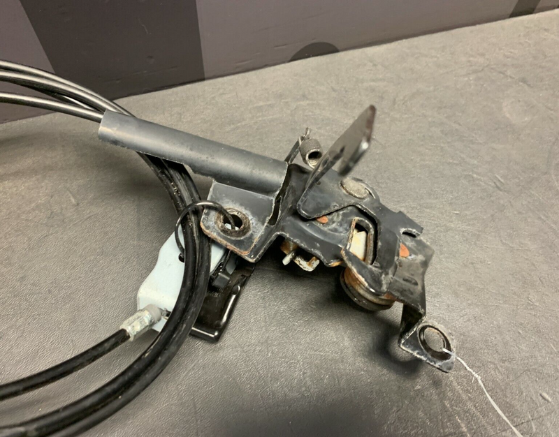 2012 SUBARU WRX STI SEDAN OEM HOOD LATCH W/ CABLE RELEASE HANDLE