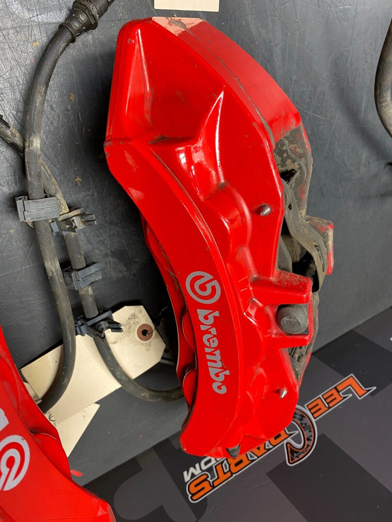2016 DODGE CHALLENGER SCAT PACK OEM SRT BIG BRAKE CALIPER SET FRONT REAR USED