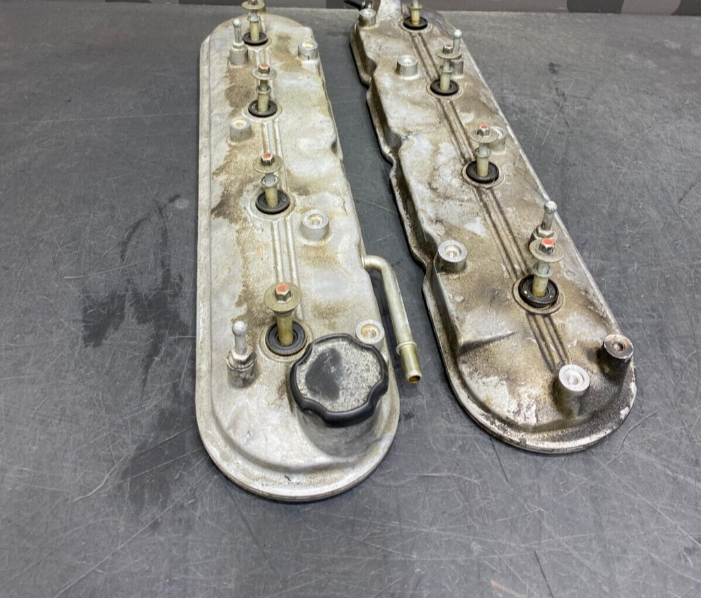 2008 CORVETTE C6 Z06 OEM LS7 VALVE COVERS PAIR DRIVER PASSENGER USED