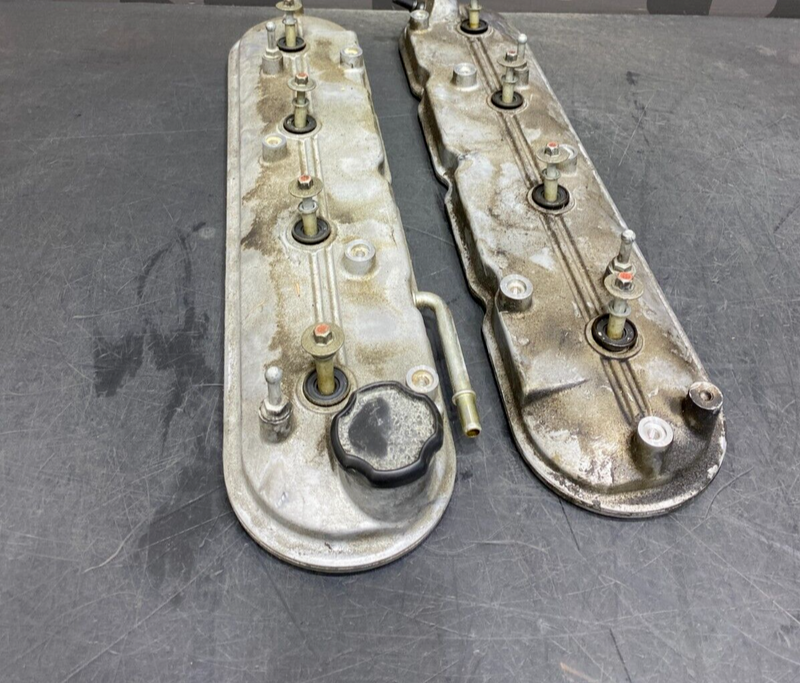 2008 CORVETTE C6 Z06 OEM LS7 VALVE COVERS PAIR DRIVER PASSENGER USED