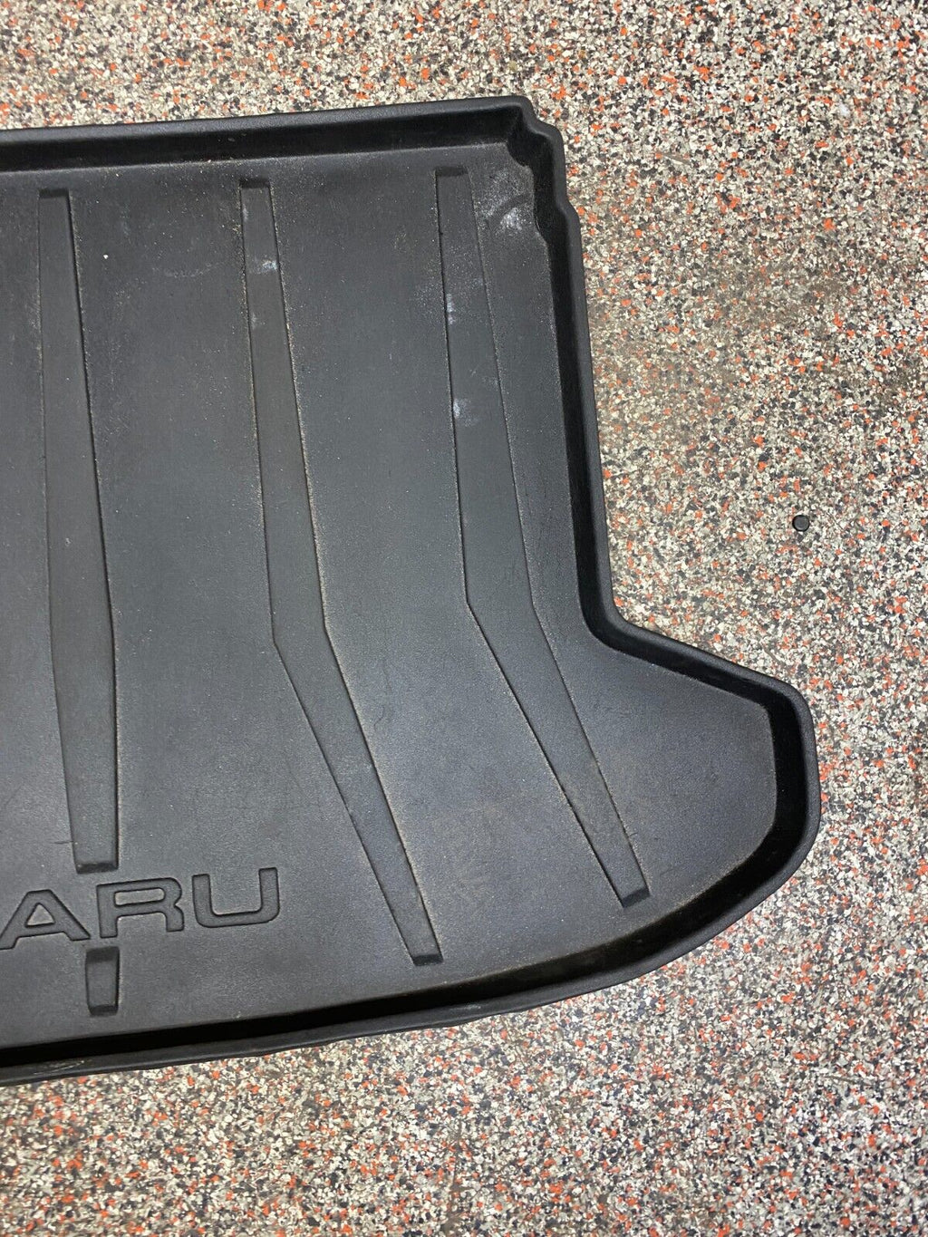 2017 SUBARU BRZ OEM REAR TRUNK MAT RUBBER MAT USED