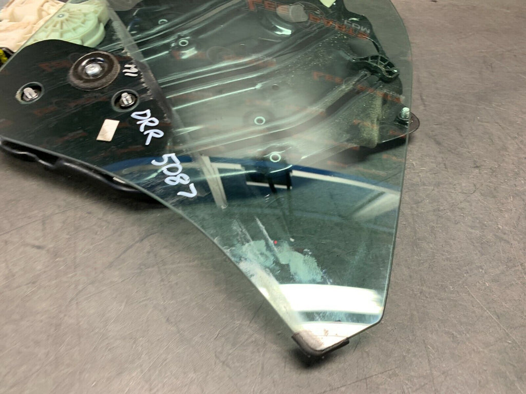 2017 FORD MUSTANG GT OEM DRIVER REAR QUARTER WINDOW GLASS MOTOR CONVERTIBLE