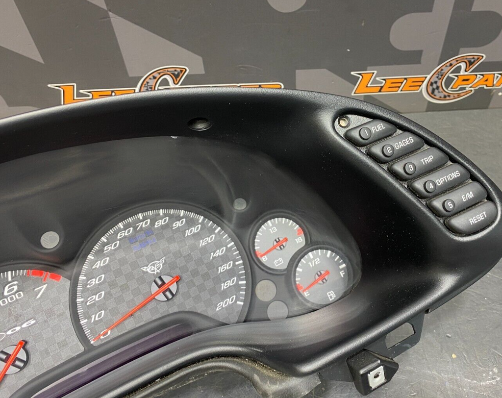 2002 CORVETTE C5 Z06 OEM GAUGE CLUSTER INSTRUMENT CLUSTER USED 41K MILES