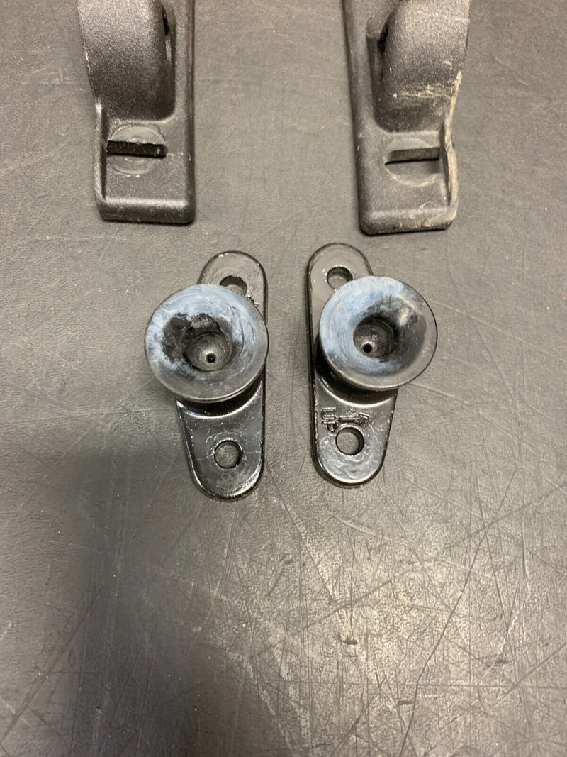 2007 CORVETTE C6 OEM TARGA TOP LATCH MOUNTS BRACKETS STRIKERS