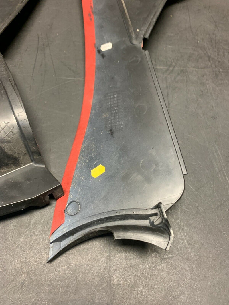 2006 PONTIAC GTO OEM RED SUEDE CENTER CONSOLE SIDE TRIM PANELS