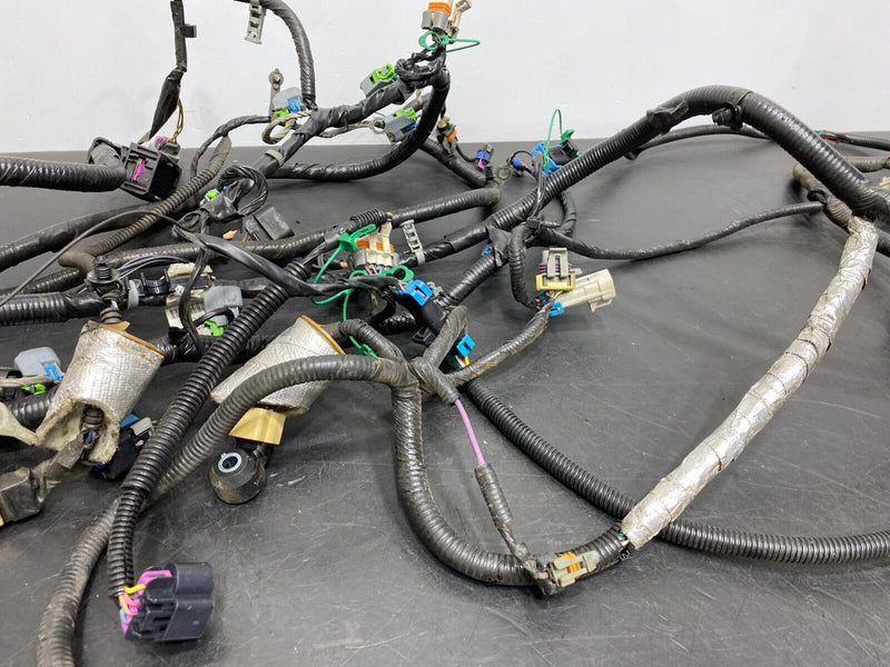 2011 CHEVROLET CAMARO SS OEM A/T ENGINE WIRING HARNESS PCM TO ENGINE USED *READ*