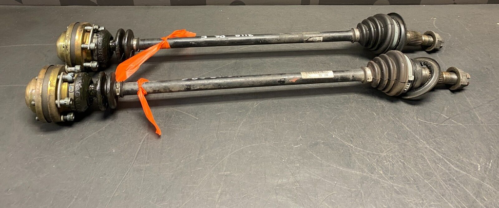 2007 PORSCHE 911 TURBO 997.1 OEM FRONT CV AXLES PAIR DR PS USED **NEEDS BOOTS**