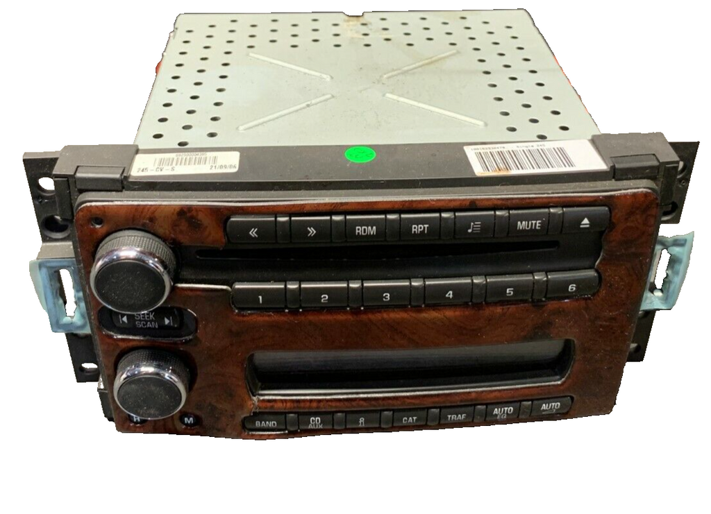 2007 CORVETTE C6 OEM RADIO STEREO HEAD UNIT CD PLAYER -NO CODE-